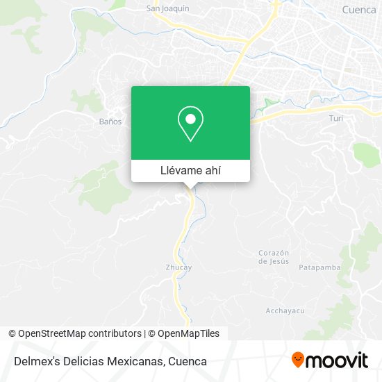 Mapa de Delmex's Delicias Mexicanas