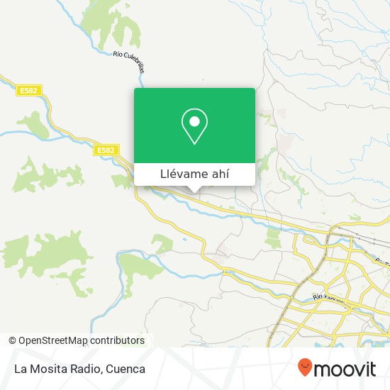 Mapa de La Mosita Radio