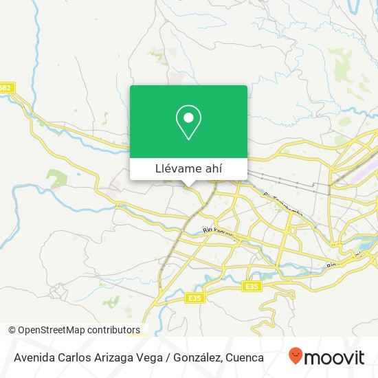 Mapa de Avenida Carlos Arizaga Vega / González