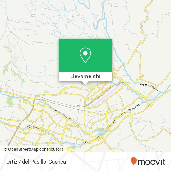 Mapa de Ortiz / del Pasillo