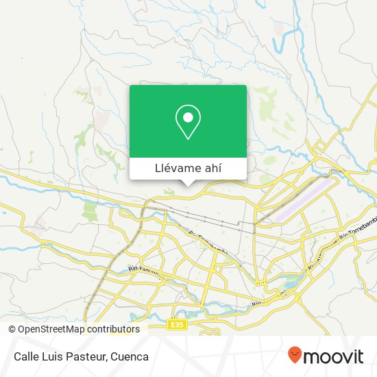 Mapa de Calle Luis Pasteur
