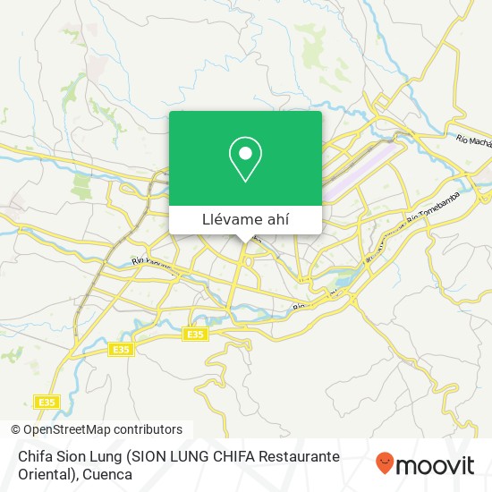 Mapa de Chifa Sion Lung (SION LUNG CHIFA Restaurante Oriental)