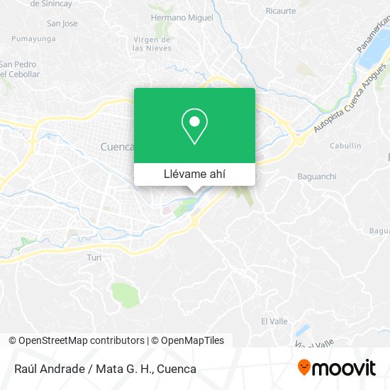 Mapa de Raúl Andrade / Mata G. H.