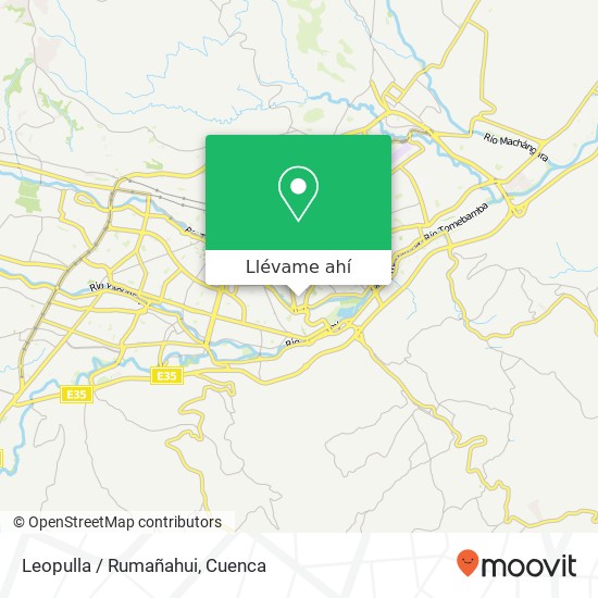 Mapa de Leopulla / Rumañahui