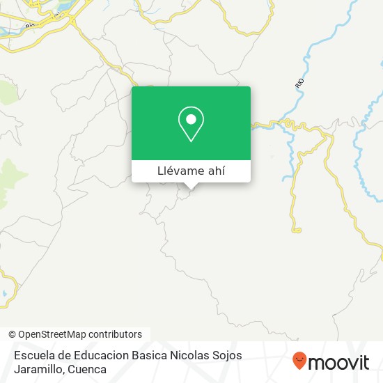 Mapa de Escuela de Educacion Basica Nicolas Sojos Jaramillo