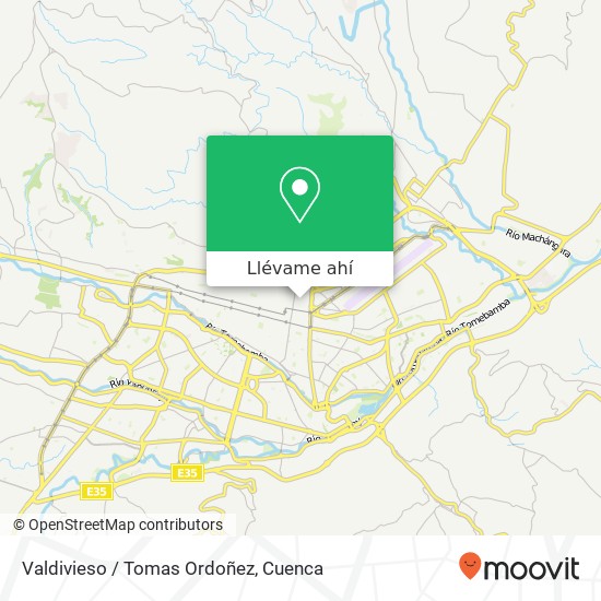 Mapa de Valdivieso / Tomas Ordoñez