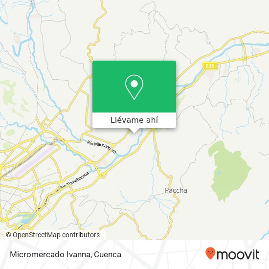 Mapa de Micromercado Ivanna