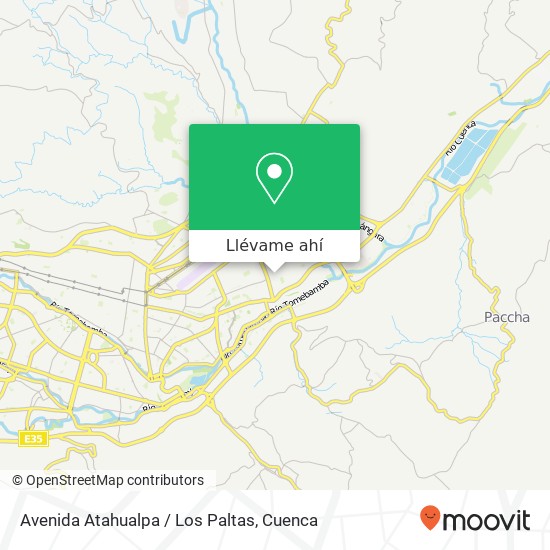 Mapa de Avenida Atahualpa / Los Paltas