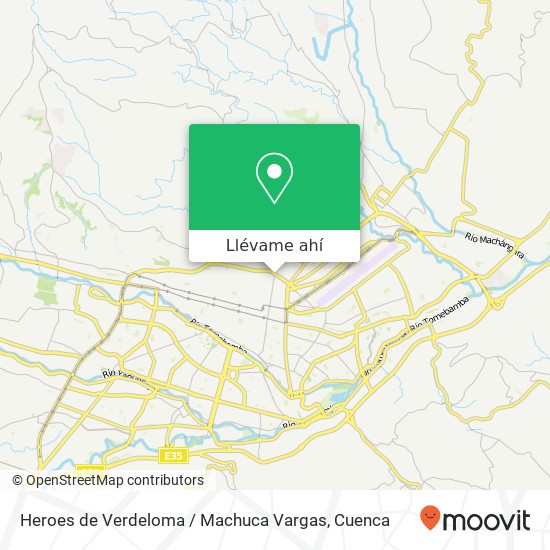 Mapa de Heroes de Verdeloma / Machuca Vargas