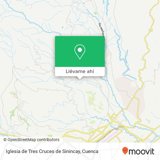 Mapa de Iglesia de Tres Cruces de Sinincay