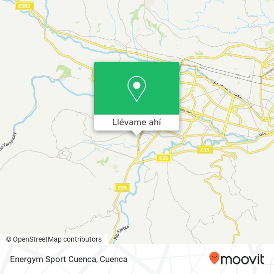 Mapa de Energym Sport Cuenca