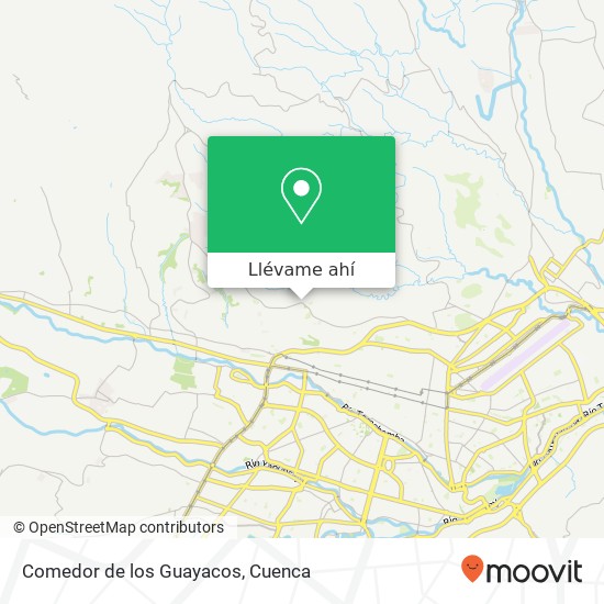 Mapa de Comedor de los Guayacos