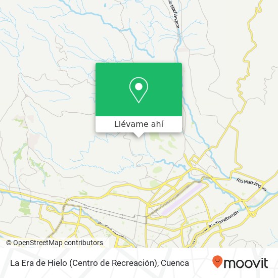 Mapa de La Era de Hielo (Centro de Recreación)