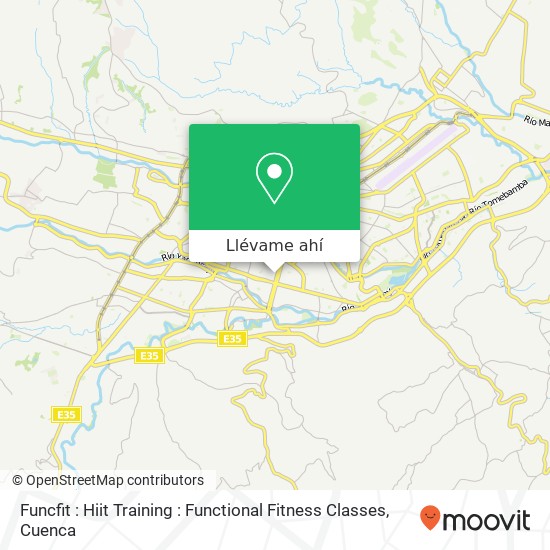 Mapa de Funcfit : Hiit Training : Functional Fitness Classes