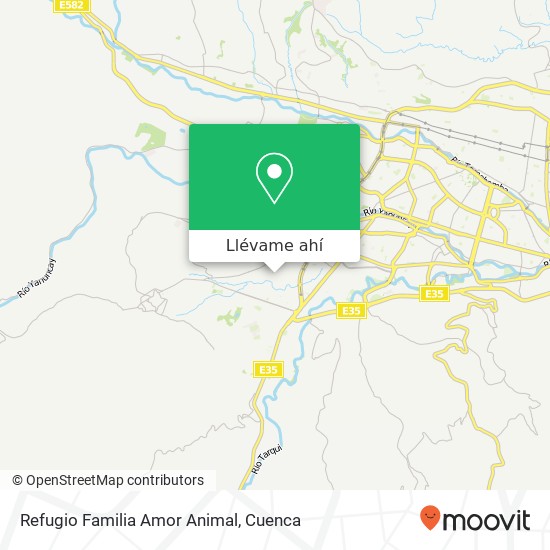Mapa de Refugio Familia Amor Animal