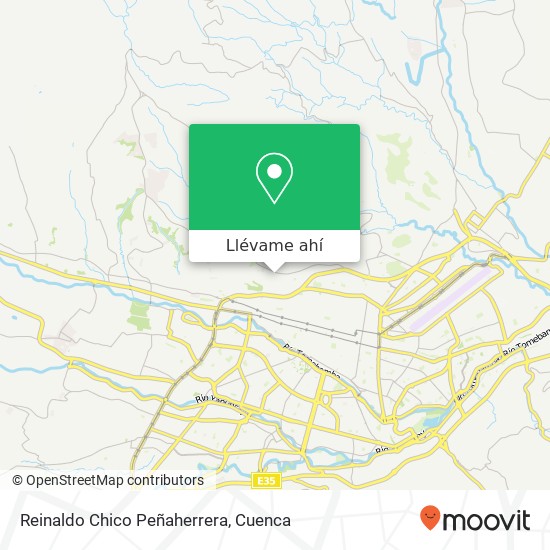 Mapa de Reinaldo Chico Peñaherrera