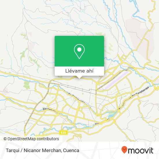 Mapa de Tarqui / Nicanor Merchan
