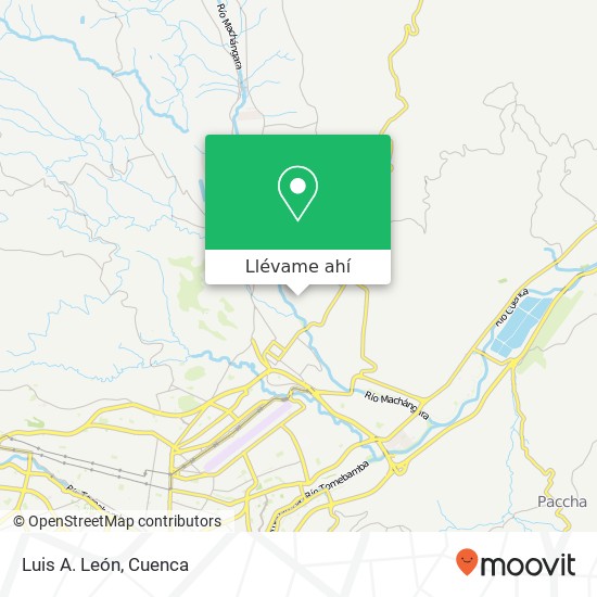 Mapa de Luis A. León