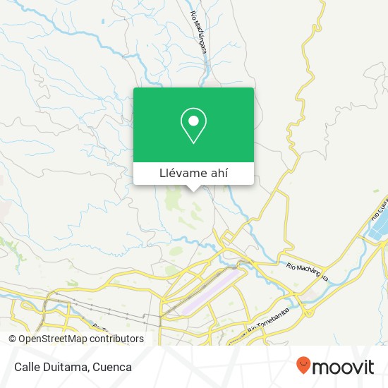 Mapa de Calle Duitama