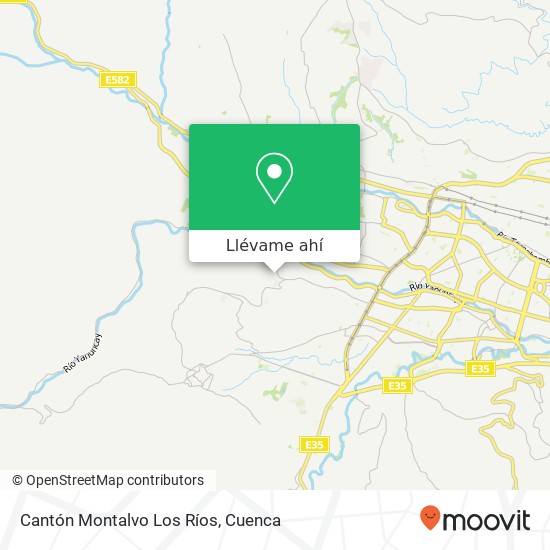 Mapa de Cantón Montalvo Los Ríos