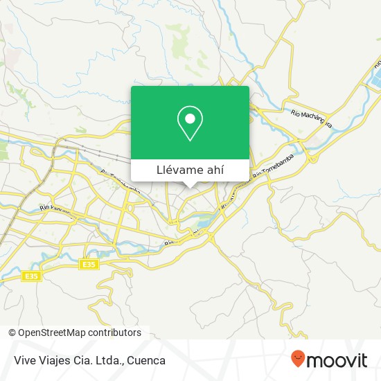 Mapa de Vive Viajes Cia. Ltda.