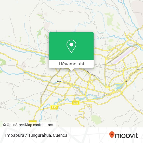 Mapa de Imbabura / Tungurahua