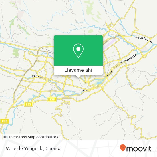Mapa de Valle de Yunguilla