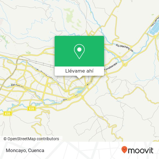 Mapa de Moncayo