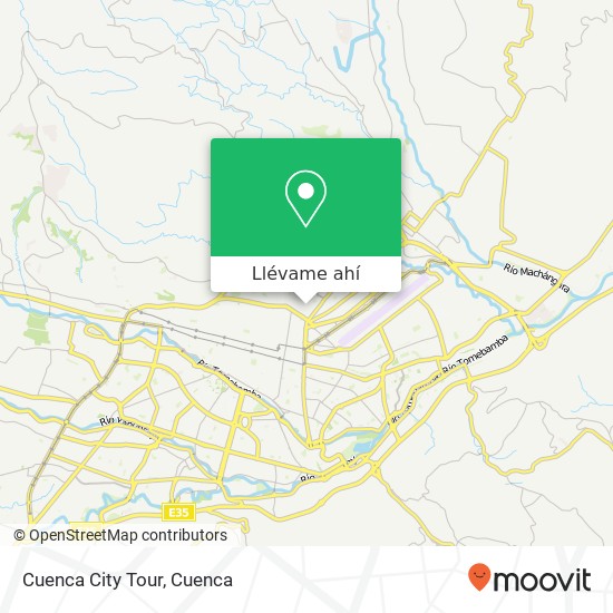 Mapa de Cuenca City Tour