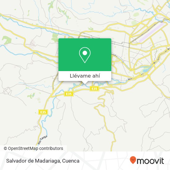 Mapa de Salvador de Madariaga