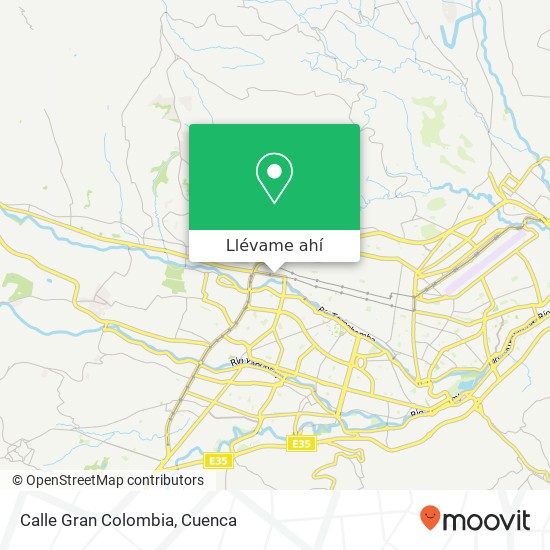 Mapa de Calle Gran Colombia