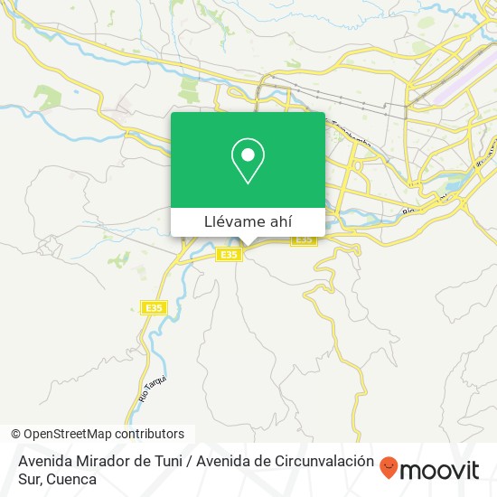 Mapa de Avenida Mirador de Tuni / Avenida de Circunvalación Sur