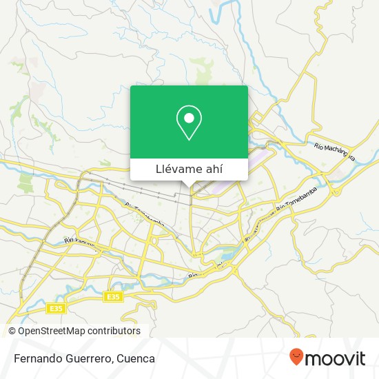 Mapa de Fernando Guerrero