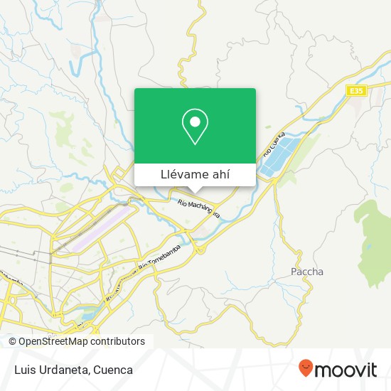 Mapa de Luis Urdaneta