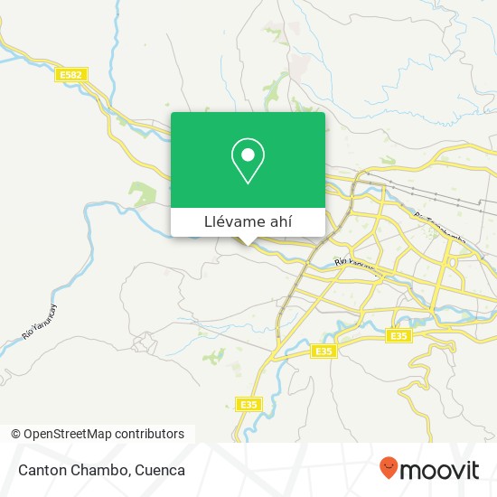 Mapa de Canton Chambo