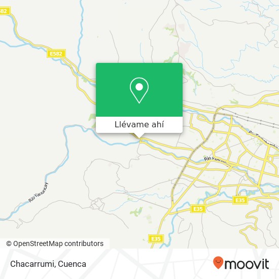 Mapa de Chacarrumi