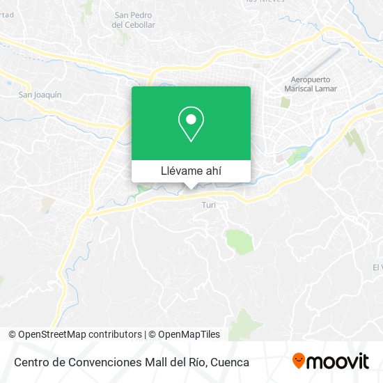 Mapa de Centro de Convenciones Mall del Río