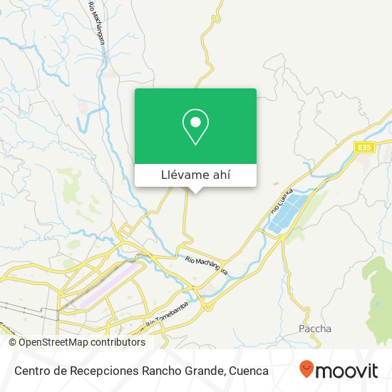 Mapa de Centro de Recepciones Rancho Grande