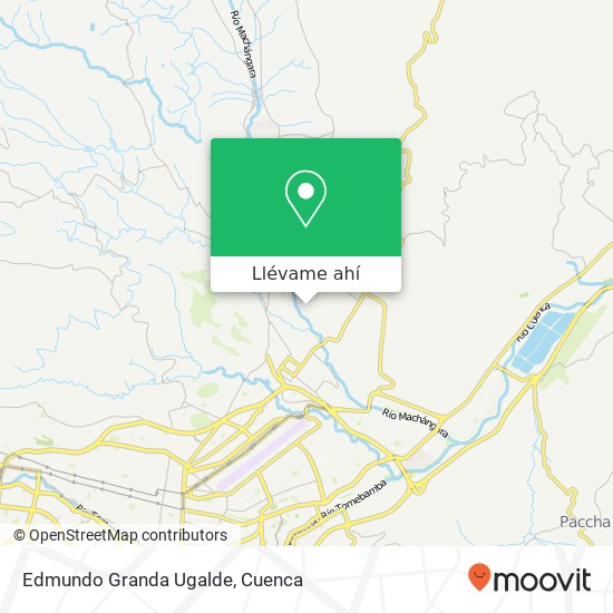 Mapa de Edmundo Granda Ugalde