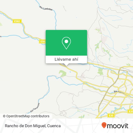Mapa de Rancho de Don Miguel