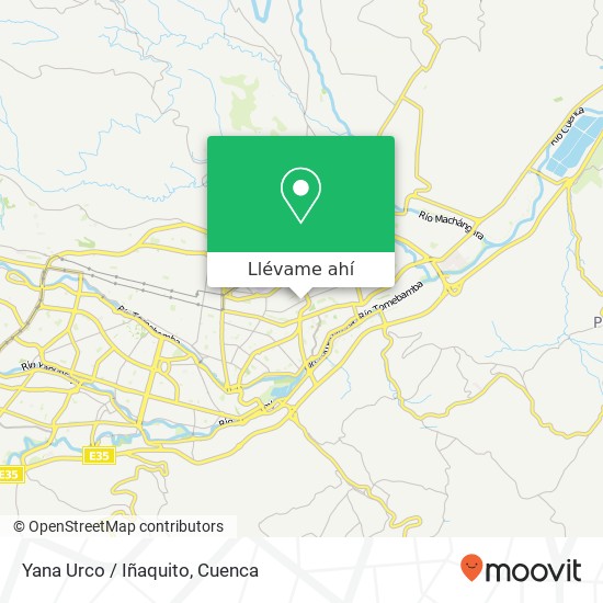 Mapa de Yana Urco / Iñaquito