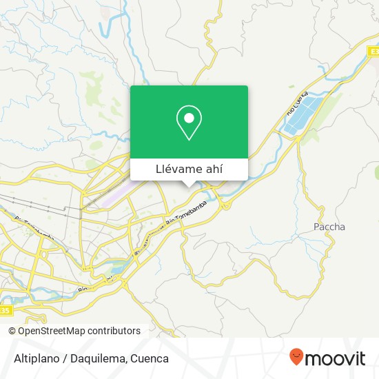 Mapa de Altiplano / Daquilema