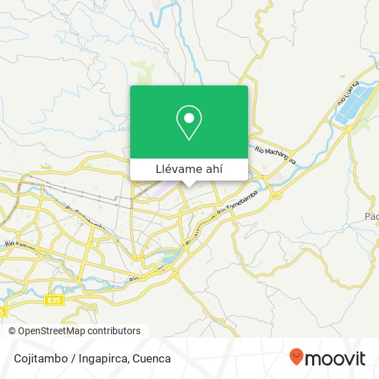 Mapa de Cojitambo / Ingapirca