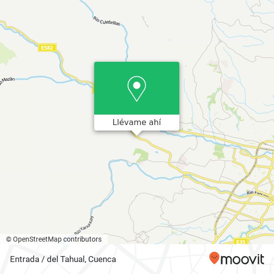 Mapa de Entrada / del Tahual