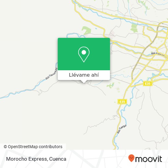 Mapa de Morocho Express