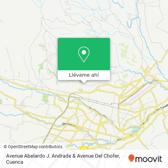 Mapa de Avenue Abelardo J. Andrade & Avenue Del Chofer