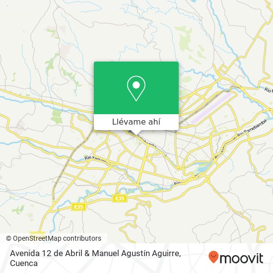 Mapa de Avenida 12 de Abril & Manuel Agustín Aguirre