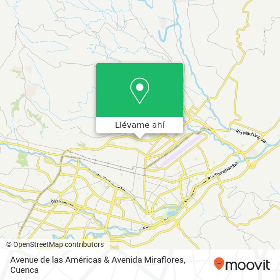 Mapa de Avenue de las Américas & Avenida Miraflores