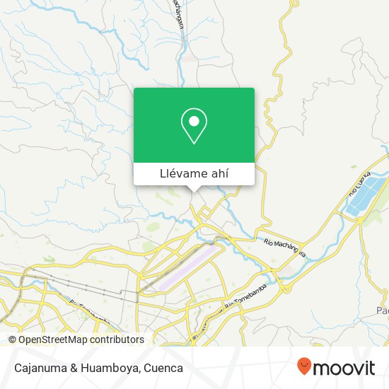 Mapa de Cajanuma & Huamboya