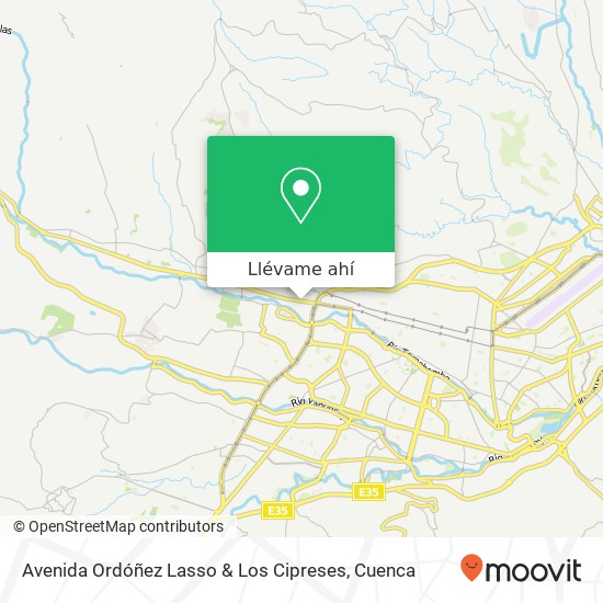 Mapa de Avenida Ordóñez Lasso & Los Cipreses